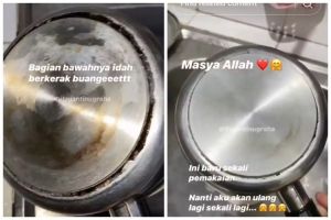 Cara efektif bersihkan noda kerak di luar dan dalam panci pakai dua bahan dapur, tak perlu pasta gigi