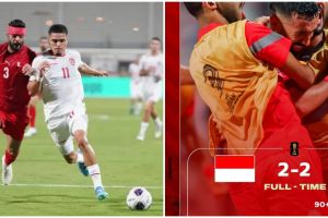Instagram Timnas Bahrain disorot tulis cetak gol kedua pada menit 90+6, sampai tutup kolom komentar