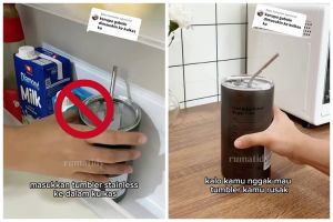 Tumbler stainless steel ternyata nggak boleh disimpan di kulkas, begini penjelasan dan efeknya
