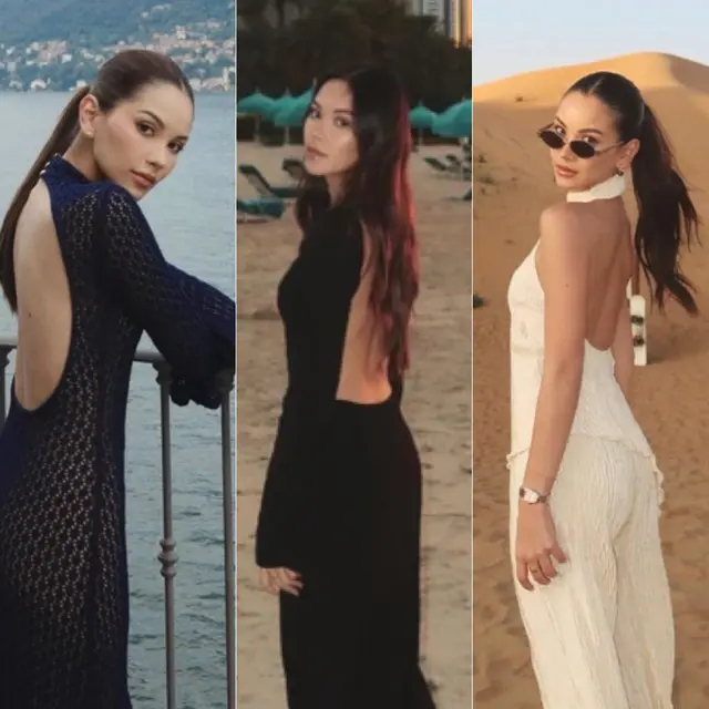 Kenakan outfit backless, 6 penampilan Alyssa Daguise kekasih Al Ghazali ini bikin susah kedip