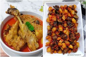 11 Masakan rumahan sehari-hari kuah santan pedas, gurihnya bikin nagih