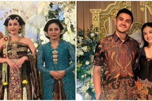 6 Momen seleb di resepsi nikahan Anggika Bolsterli & Omar, Salshabilla Adriani menawan jadi bridesmaid
