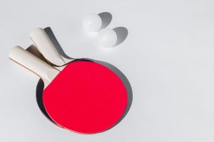 Sebutkan dan jelaskan macam-macam teknik dasar dalam permainan tenis meja, lengkap dengan aturan main