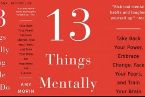 Ulasan buku 13 Hal Tidak Dilakukan Orang Bermental Kuat oleh Amy Morin, catat poin-poinnya!