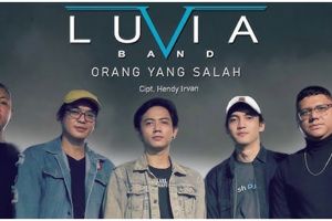 Lirik lagu Orang Yang Salah dari Luvia Band