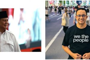 Momen Anies Baswedan hadiri pelantikan Presiden-Wapres, beri hormat hingga jabat tangan erat Prabowo