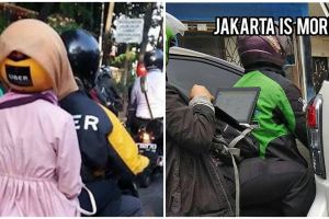 [KUIS] Dari pilihan gambar lucu ini, kami bisa tebak tingkah nyeleneh kamu pas naik ojek online