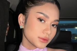 7 Potret Azizah Salsha di momen ulang tahun Marlene Hariman, penampilan glamornya bikin pangling