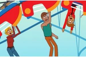 Tes ilusi optik, tebak siapa yang akan jatuh pertama kali dari rollercoaster