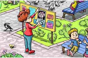 Tes ilusi optik, hanya pemilik mata elang yang bisa melihat anak anjing di taman dalam 7 detik