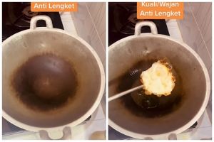Tak perlu diseasoning dulu, begini cara agar wajan kuali tidak lengket saat dipakai menggoreng makanan