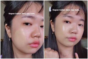 Bukan ditimpa bedak atau ditambah kontur, trik atasi complexion kekuningan cuma pakai 1 produk makeup