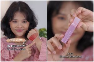 Review Xi Xiu Divine Lip Matte punya aroma cokelat diklaim transferproof, Rp30 ribuan worth it nggak?