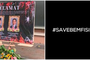 Guru besar Unair sesalkan pembekuan BEM karena bikin baliho satire, begini kronologinya