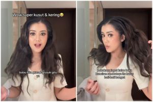 Trik mengurai rambut hasil sasakan agar nggak sakit dan antirontok cuma andalkan 1 produk hair care