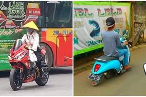 [KUIS] Pilih ilusi optik yang paling menarik, hasilnya tentukan potret kocak kalau kamu naik motor