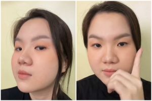Bukan pakai kontur, trik bikin efek face lifting agar hasilnya natural cuma pakai 1 produk eye makeup