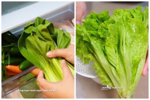 Bukan dikemas satu per satu, ini cara simpan sayur agar selalu segar dan antilayu hingga sebulan