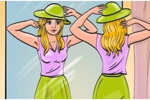 Ilusi optik, hanya 1% orang jenius yang dapat menemukan kesalahan pada gambar wanita ini dalam 5 Detik