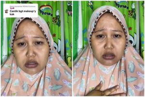 Transformasi emak-emak bibir hitam & kulit kendur rias wajah fresh minimalist makeup, hasil bak remaja