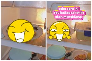 Bukan ditaburi bubuk kopi, ini cara cepat enyahkan bau tak sedap di kulkas pakai 1 bahan makanan