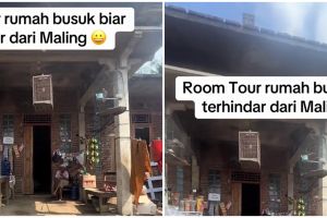 Wanita ini bagikan penampakan rumahnya yang antimaling, kondisi huniannya bikin warganet hela napas