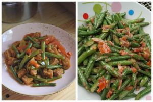 11 Masakan rumahan simple sayur kacang panjang sederhana, gurih, segar, nikmat, dan bikin nagih
