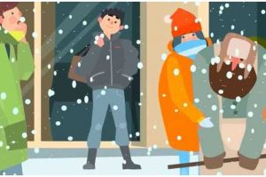 Ilusi optik, perlihatkan kejelianmu dan tebak siapa yang bisa celaka pada gambar bersalju ini