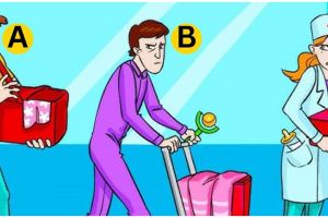 Ilusi optik, selamatkan bayi dan temukan siapa penculiknya pada gambar ini dalam 5 detik