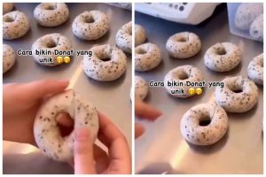 Bukan dilubangi tengahnya, ini cara cetak adonan donat agar lebih rapi dan sama rata tanpa alat khusus