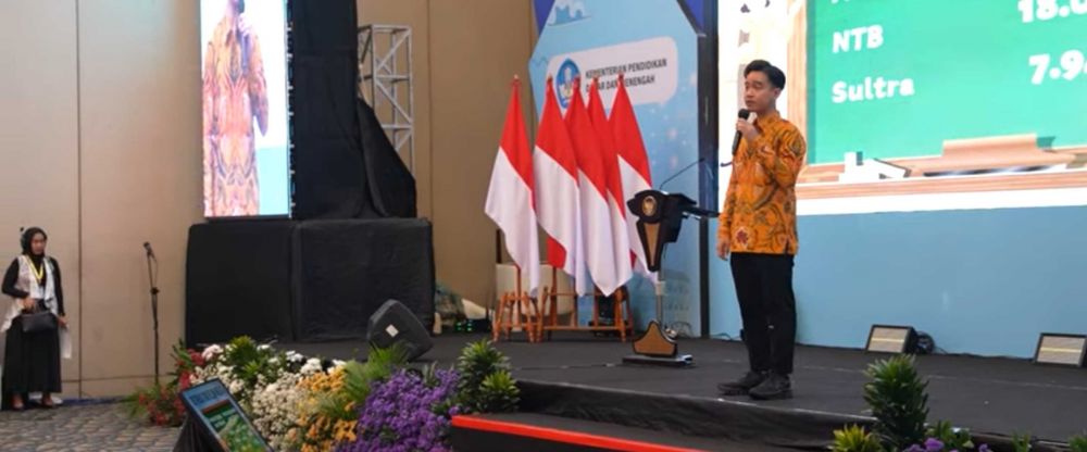 Sentil soal ketimpangan pendidikan, Gibran beberkan alasan program zonasi belum merata