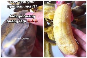 Bisa awet seminggu, cara simpan pisang matang yang kulitnya hitam ini bikin teksturnya nggak lembek