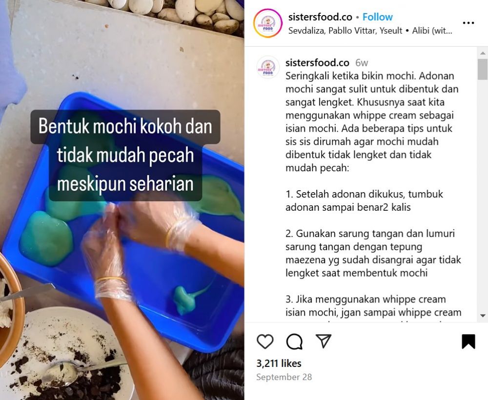 Trik cetak mochi ini bikin hasilnya nggak mudah pecah, lengket, dan kokoh seharian