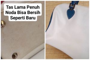 Tas lama penuh noda kusam? Begini cara membersihkannya agar kembali kinclong pakai 3 bahan dapur