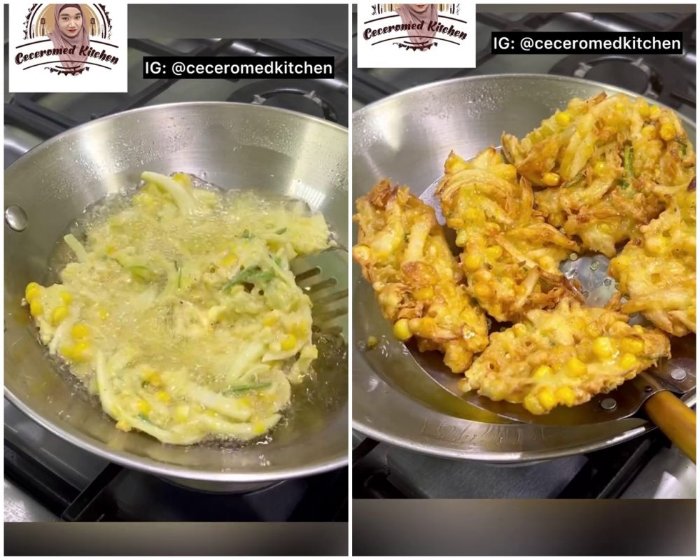 Trik bikin bakwan jagung agar lebih gurih dan renyah tanpa baking soda, tambahkan 1 bahan dapur ini