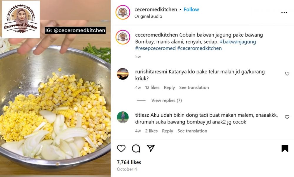 Trik bikin bakwan jagung agar lebih gurih dan renyah tanpa baking soda, tambahkan 1 bahan dapur ini