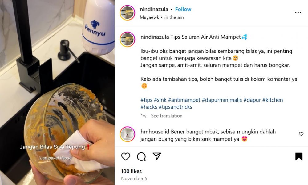 Jangan bilas sembarangan, ini trik agar saluran wastafel dapur tetap lancar dan antimampet