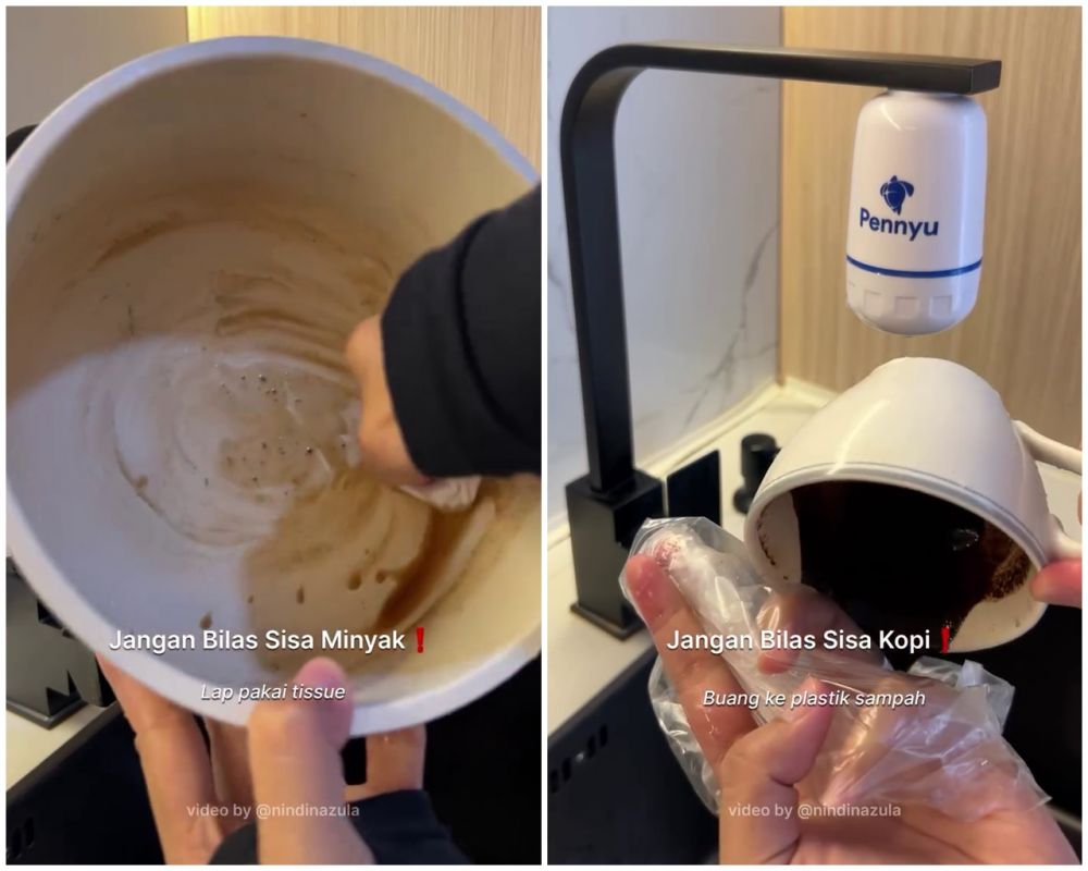 Jangan bilas sembarangan, ini trik agar saluran wastafel dapur tetap lancar dan antimampet