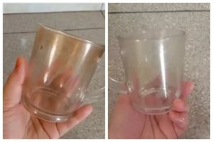 Trik bersihkan kerak membandel pada gelas kaca dengan dua bahan dapur, tak perlu sitrun