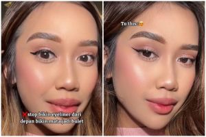 Asal pakai bikin mata tampak bulat, trik aplikasikan eyeliner agar hasilnya lebih tajam dan presisi