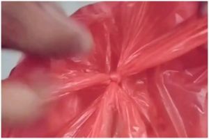 Cara mudah membuka ikatan tali mati di kantong kresek tanpa pakai gunting maupun pisau