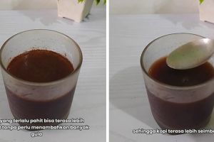 Bukan ditambah gula, ini trik mengurangi rasa pahit berlebih pada kopi hitam agar tetap enak