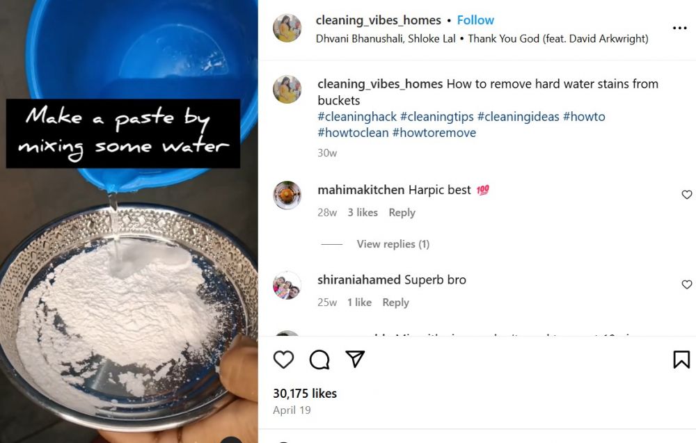 Trik mudah bersihkan kerak air di ember dengan satu bahan dapur