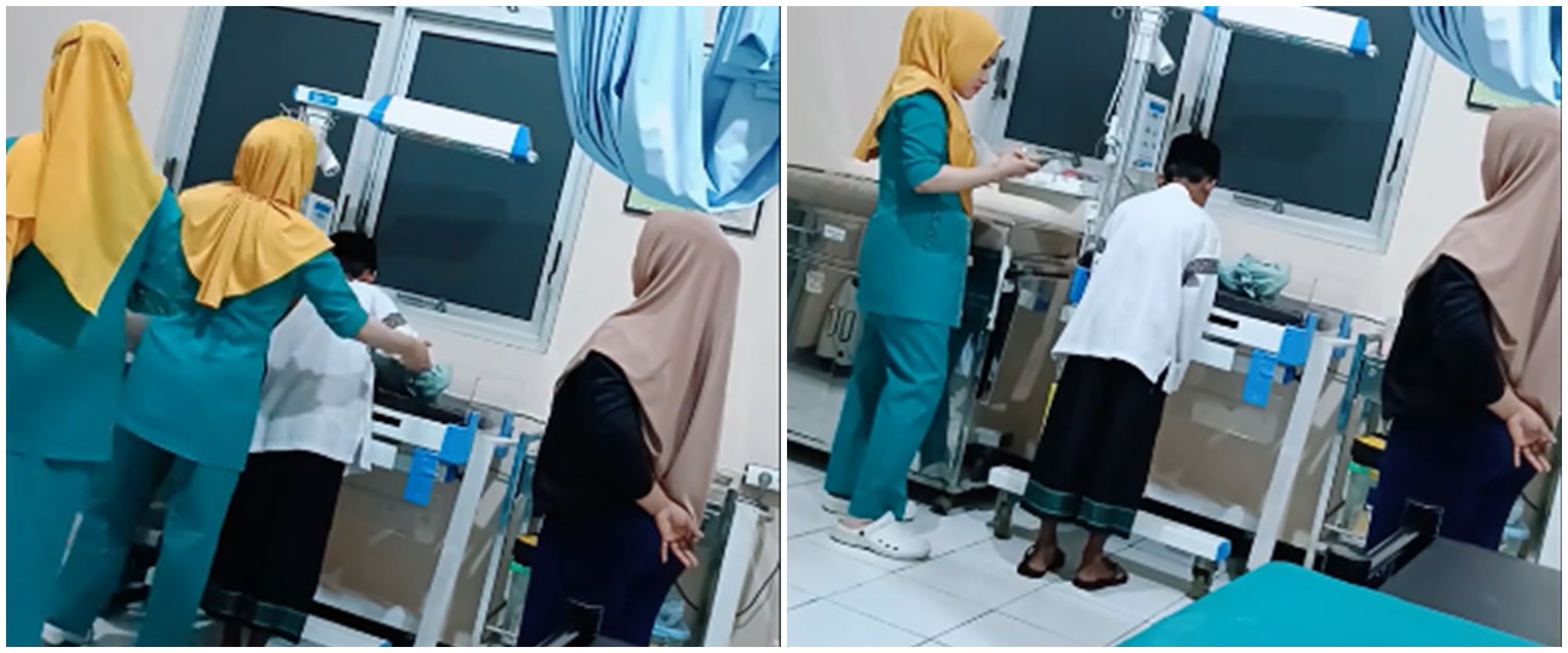Tak didampingi sosok ayah, momen anak laki-laki lantunkan azan saat adik lahir, bikin air mata netes