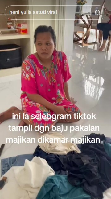 Viral ART pakai baju majikan tanpa izin demi jadi seleb TikTok, begini endingnya saat ketahuan
