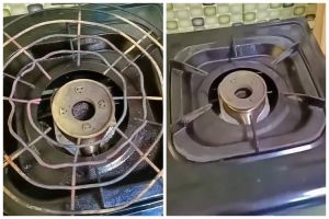 Tanpa baking soda, ini cara basmi kerak tebal di tungku kompor pakai 2 bahan dapur