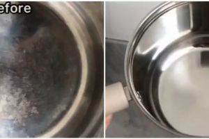 Cara mudah hilangkan noda rona pelangi pada panci stainless steel