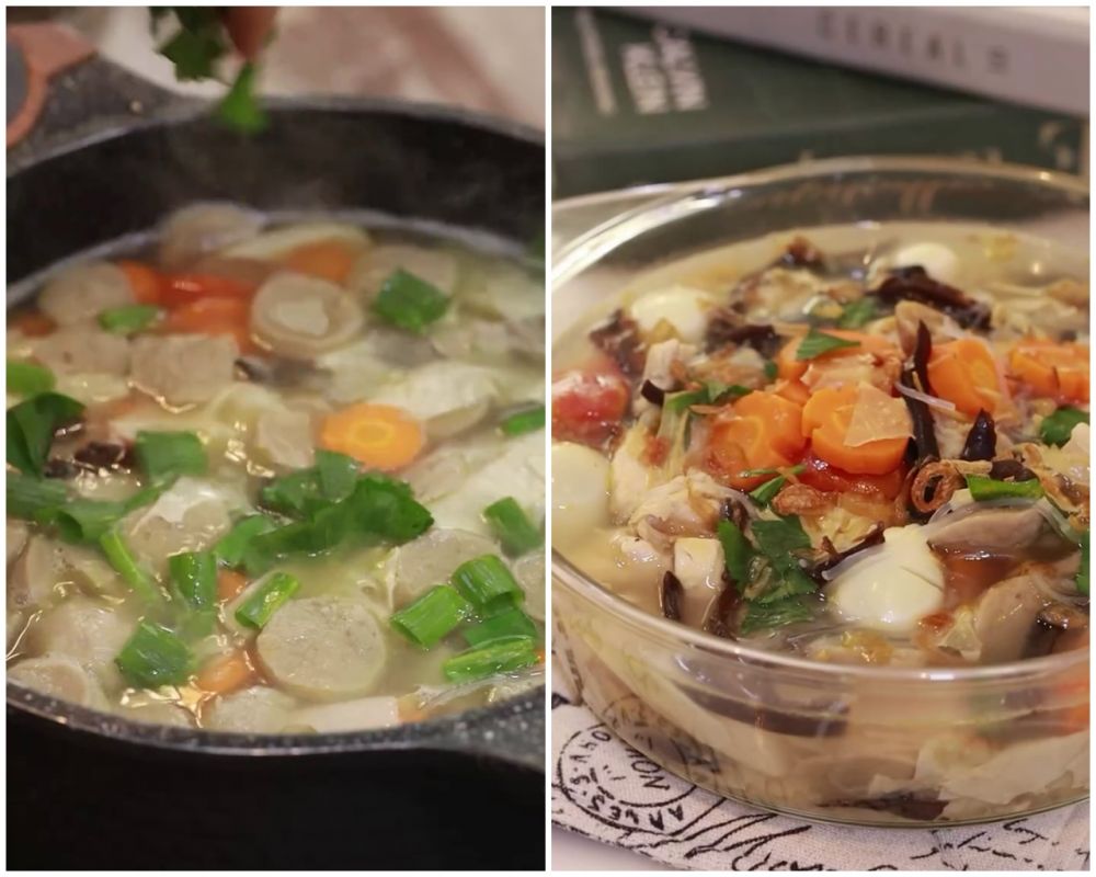 Trik Shireen Sungkar masak sop agar lebih sedap, cocok disantap saat musim hujan