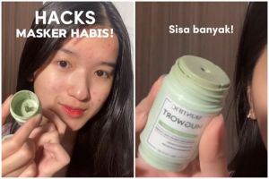 Jangan langsung dibuang, alat pembersih ini bisa ambil sisa masker clay stick yang sudah habis
