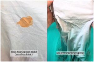 Bukan pakai produk pemutih, ini trik hilangkan noda foundation di baju andalkan 2 bahan dapur